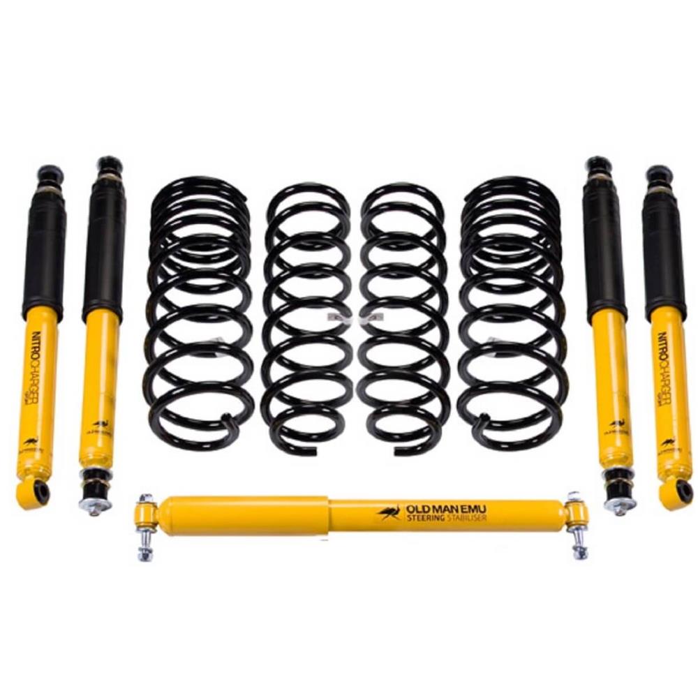 Комплект подвески Old Man Emu OME Toyota Land Cruiser 105 амортизаторы Nitrocharger Sport нагрузка до 400 кг лифт 100 мм